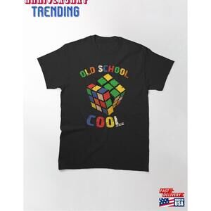 Rubiks Cube Old School Cool Game Classic Tshirt